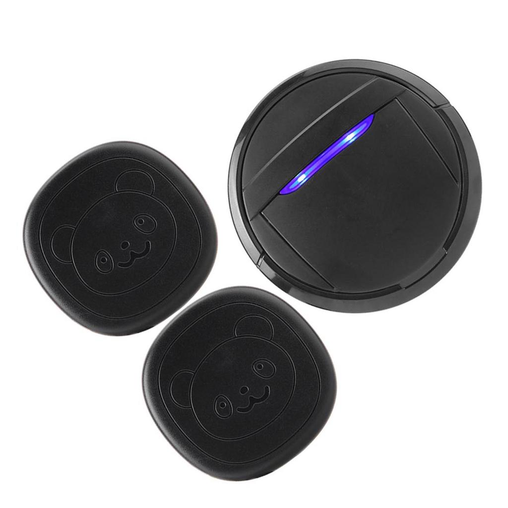 Wireless Waterproof Touch Button Dog Door Bell SOS Caller 2 Transmitters 1 Receiver