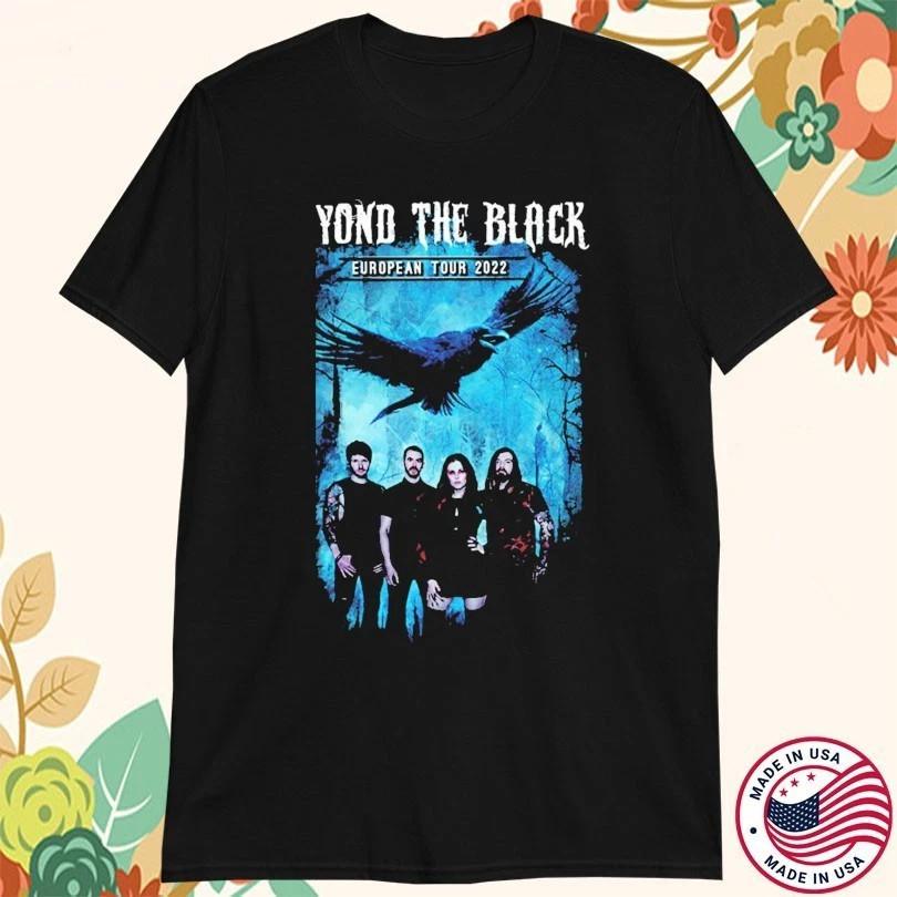 beyond The Black 2022 Tour European Crow  T Shirt Full Size S-5XL Unisex T-Shirt M
