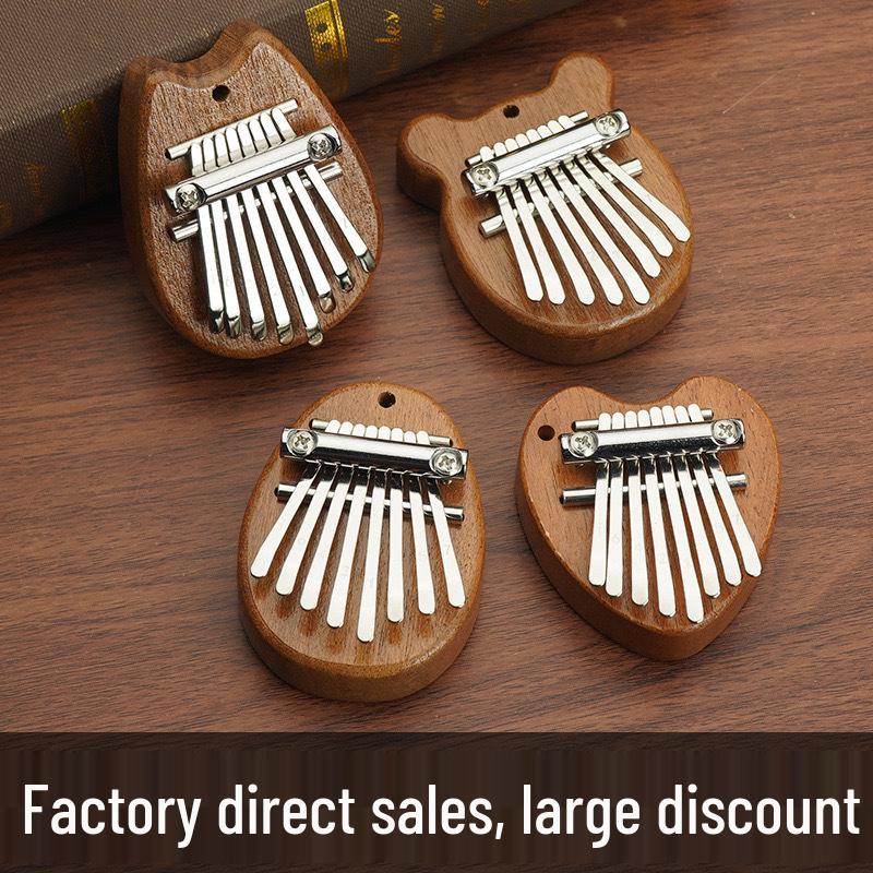 Mini 8-Note Kalimba Thumb Piano - Portable Educational Toy for Kids