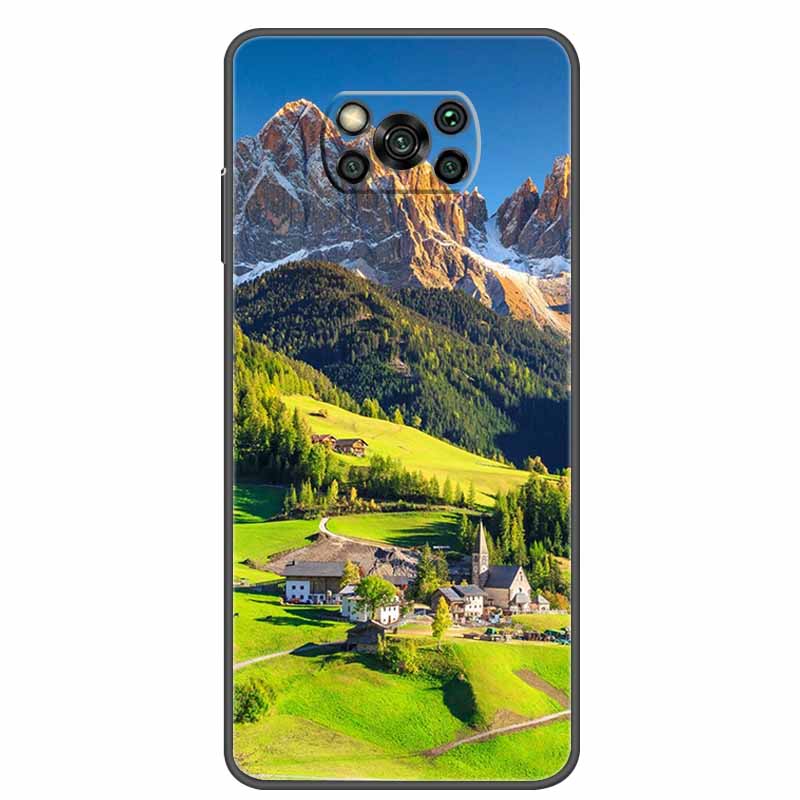 For Poco X3 Pro Case Cool Silicone TPU Soft Print Phone Cover For Xiaomi Poco X3 NFC Case Funda Pocophone X3 Pro PocoX3 Pro Capa
