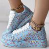 Women's Winter Furry Slip-Resistant Platform Sneakers/Boots - Thick Platform Height Increase