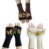 2pcs Butterfly Pattern Gloves Light Weight Glove Cycling Glove Biking Mittens for Everyday Use