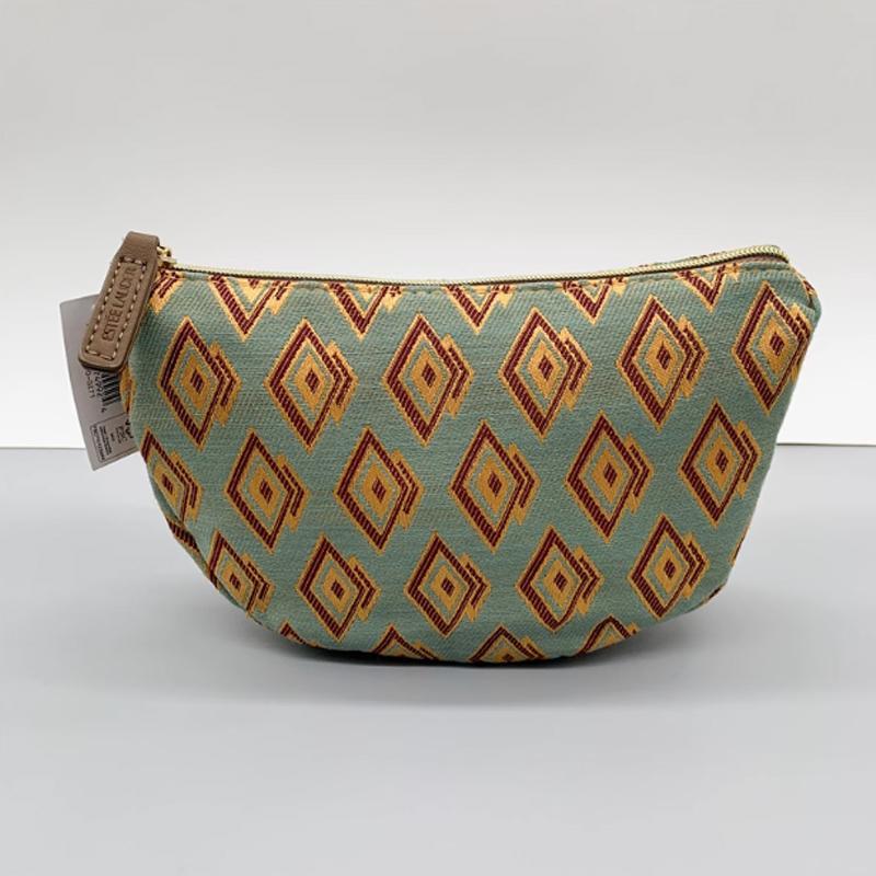 Estee Lauder Vintage Ling Plaid Makeup Storage Bag Portable