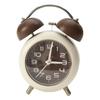 Twin Bell Vintage Metal Alarm Clock with Night Light for Dormitory  for Home Office