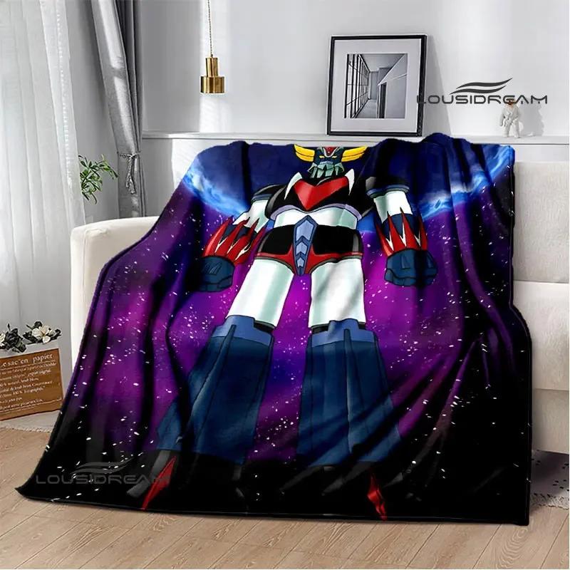 UFO ROBO GRENDIZER GOLDORAK printing blanket thin blanket anime blanket Picnic blanket birthday gift