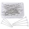50/100Pieces Diamond Head Pushpin Transparent Map Pin for Cork Board Sewing Pins for Fabric Clothing DIY Sewing Crafts