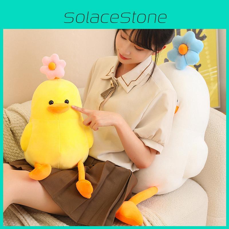 Adorable Duck Daisy Plush Toy Kids Sleep Hug Pillow Snuggly Stuffed Animal Gift