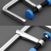 Dovetail Clamp With Soft-Grip Handle + Dovetail Router Bit ,for Track Saw Guide Rail DIY Desktop Groove Clip Woodworking tool