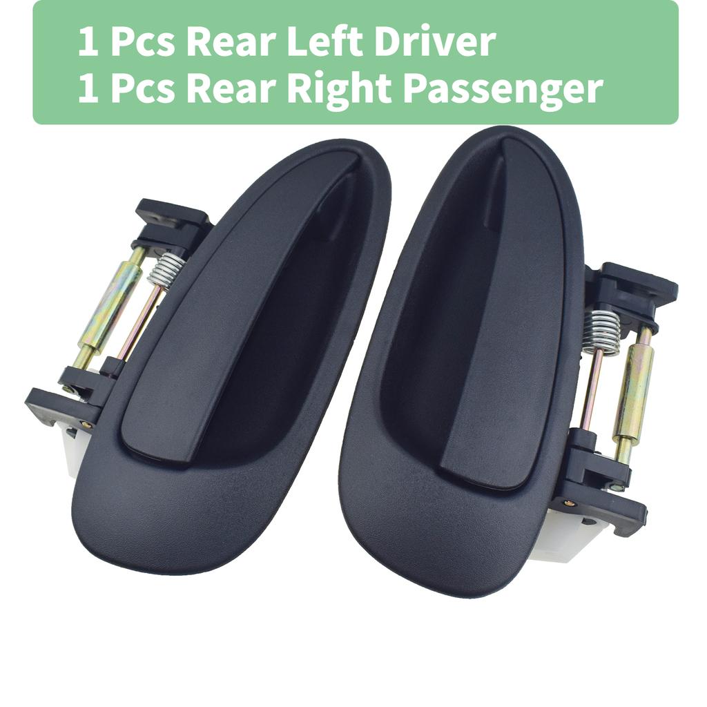 1/2/4 Pcs Outside Door Handle Front / Rear Left Driver or Right Passenger For Toyota Avensis 1997 1998 1999 2000 2001 2002 2003