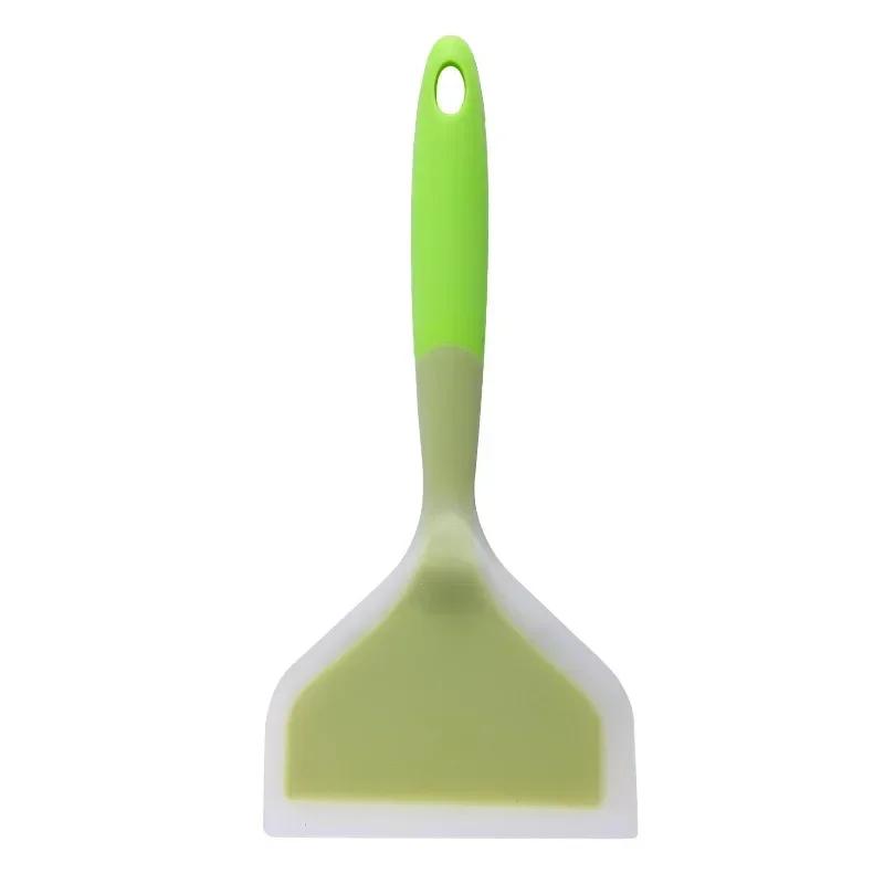 Kitchen Ware Scoops Cooking Utensils Spatula Random Color Silicone Beef Meat Egg Kitchen Scraper Wide Pizza Cooking Tools Shovel