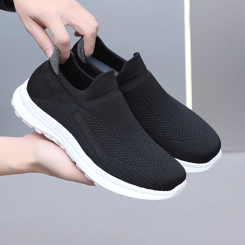 Fashion Thick Heeled Massive Women's Boots Brand Woven Basket Shoes Dark Green Sneakers Sport Jogging Krasovki Runing Sapatos New