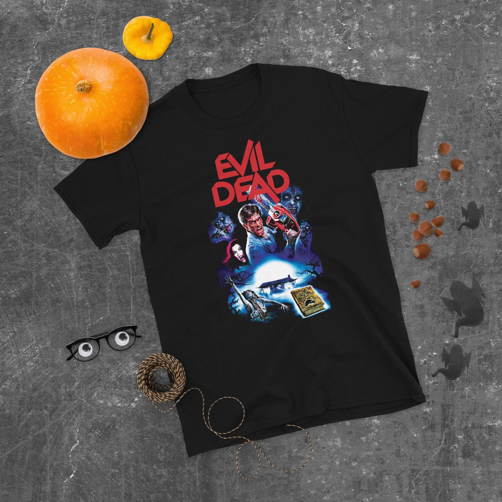 ЗЛОЙ МЕРТВЕЦ - ВИНТАЖНАЯ ХОРРОР Футболка РЕТРО СТИЛЬ КЛАСС!! HALLOWEEN XL
