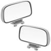 NOELAMOUR Car Auxiliary Blind Spot Auxiliary Side Expanded Field of Adjustable Eliminates Blind Set of 2 Mirrors, Mirrors, Mirrors, View, Angle,