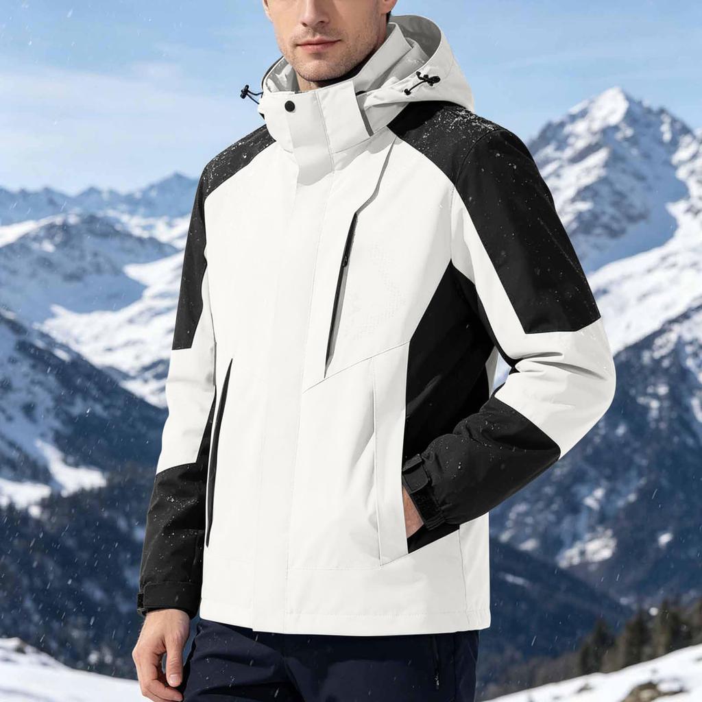 Men's Lightweight Breathable Outdoor Jacket Windproof for Spring and Fall Hiking