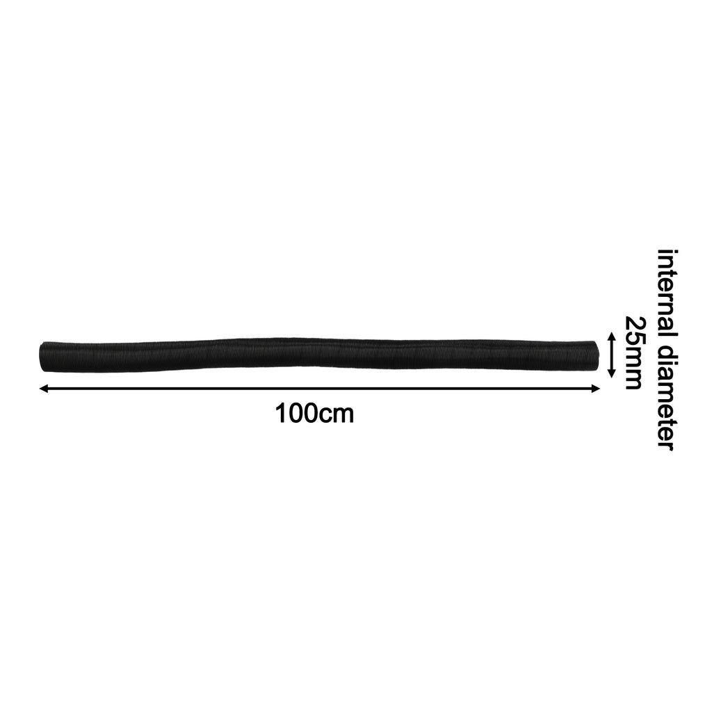 Aluminium Heating Duct For Vehicles Air Intake Hose Air Intake Hose 100cm Aluminium Foil Hose Multi-Functional Use