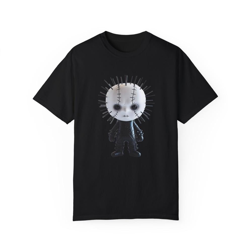 Pinhead Tshirt  Horror Tshirt  Hellraiser  Halloween Apparel Film Fan Gift Unisex T-Shirt XXXL