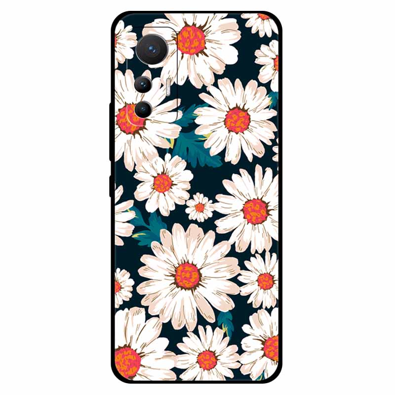 For Xiaomi 12 Lite Case Soft Silicone TPU Space Protective Back Cover For Xiaomi Mi 12 Lite Cases 12lite Printed Marble Shells