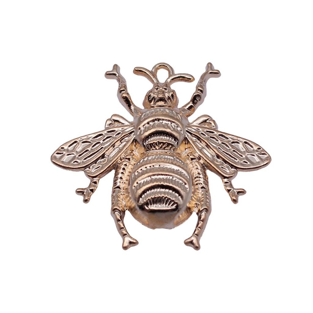 Large Pendants Bees Honeycomb Charms For Bee Themed DIY Jewelry Making