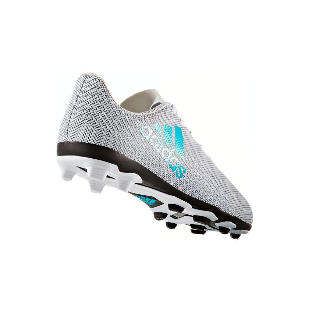 adidas 17.4 J FG Abrasion Resistant Low Top Kids' Soccer Shoes Gray Kids' S82402