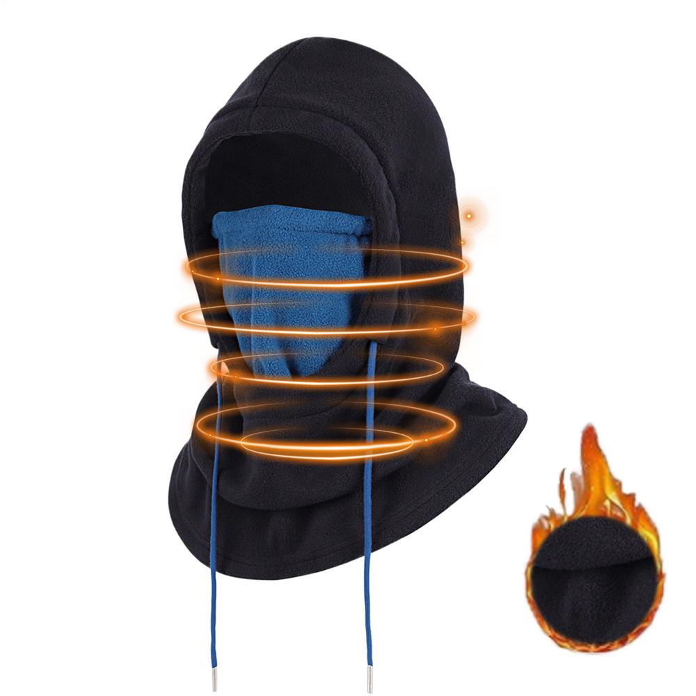 Ski Face Cover Cycling Masque Scarf Headgear Fleece Hood Neck Warmer Ski Masque Windproof Winter Face Cover