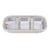 304 Stainless Steel Stainless Steel Lunch Box 25oz Metal Snack Box  Travel