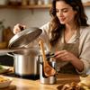 Stainless Steel Spoon Holder Colander Chopsticks Tray Kitchen Spoon Tray Buffet Spatula Tray Rack for Chopping Board Stove