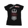 STAR WARS Womens/Ladies The Last Jedi Symbol Crash Cotton T-Shirt