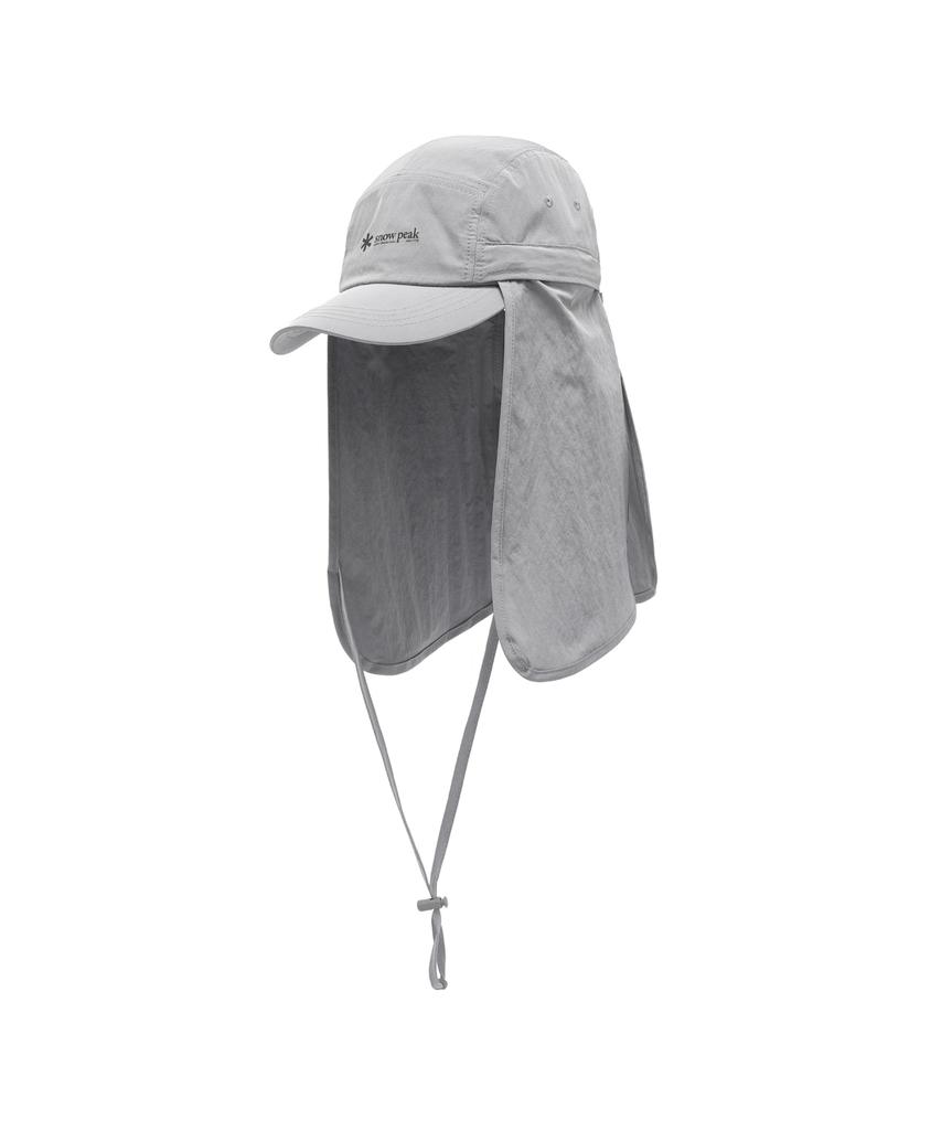 SNOWPEAK APPAREL Echo Taslan Sunshade Camp Cap (S26Mufcp76) Gray