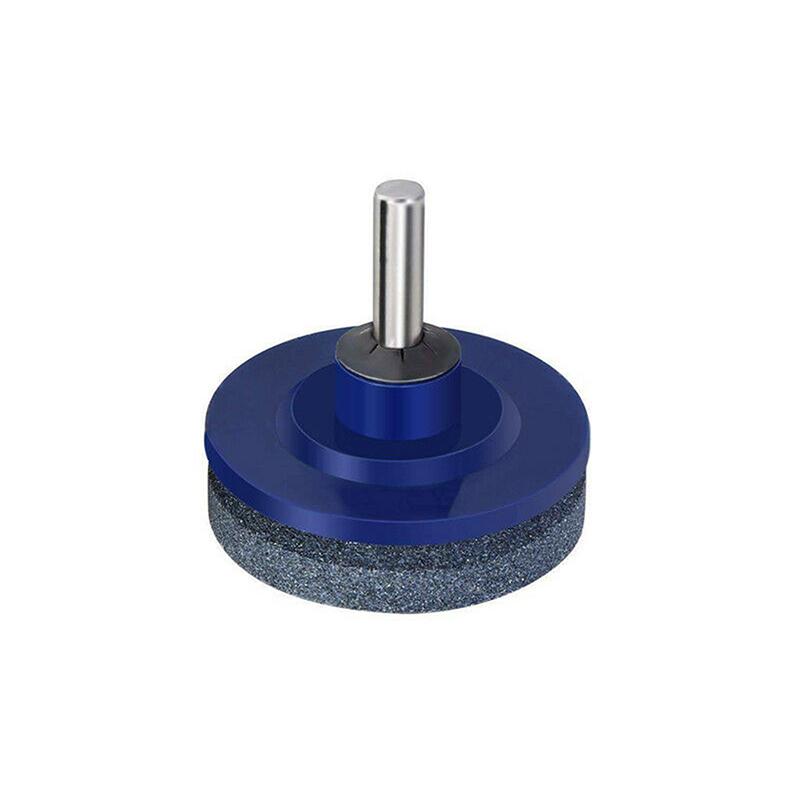 Universal Lawn Mower Blade Sharpener for Drill, Garden Tools Sharpening Stone Grinding Wheel for Rotary Balance,Yard Lawn Edge Sharpener