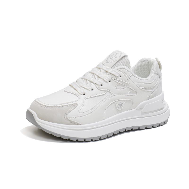 ins Korean version of platform dad shoes 2025 spring new street shot student running sneakers heightening casual K6902