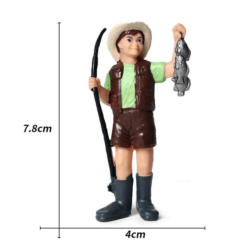 Model Doll Professional Toys Simulate Farm Pasture Decoration Plastic Material