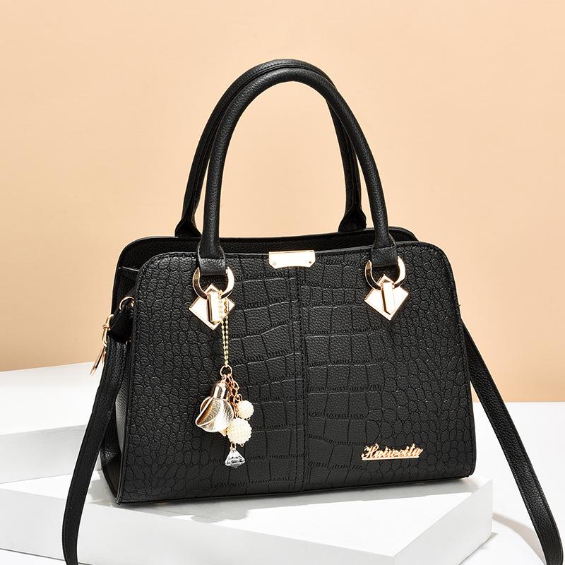 Nouveau Sac à Main Mode Style Coréen 2025: Sac bandoulière simple pour femmes d'âge mûr