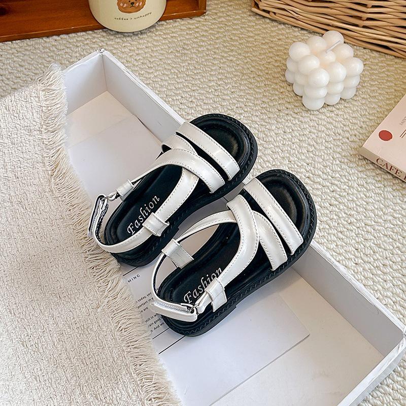 Girls  Roman Peep-Toe Soft Sole Sandals - Summer 2026 Style 26