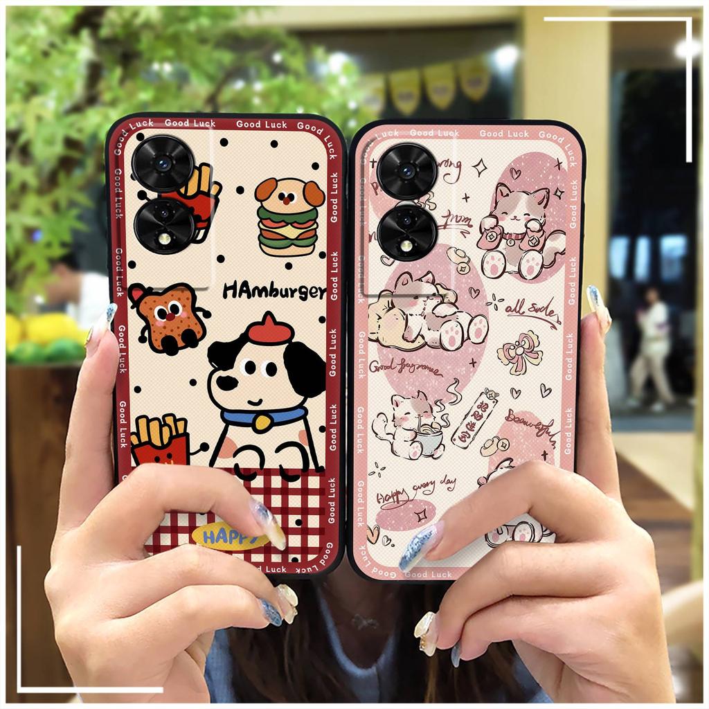 Anti-knock Full wrap Phone Case For TCL 505/T509K/T5094 Graffiti TPU Phone Pouch Waterproof Silicone Protective Cartoon