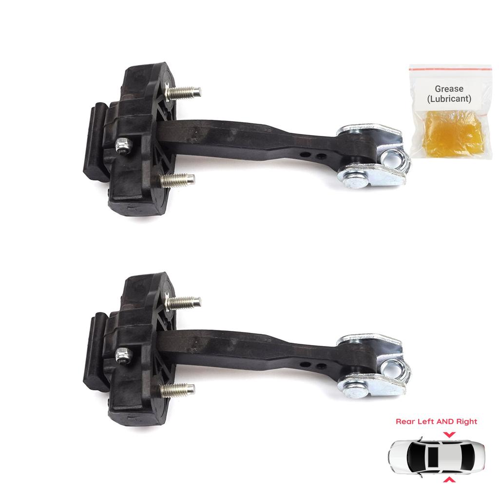 EDP1274-1 2 Pieces Rear Door Hinge Stop Check Strap Limiter for Fiat 500L 351 352 2012-2022 51883509