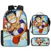 ONE PIECE Student School Bag Luffy Cartoon School Bag Boys Pencil Bag Voyage King Explosion