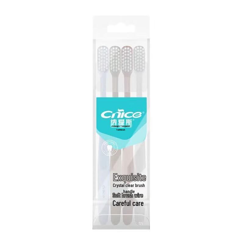 NICE S1 Crystal Clear Soft Toothbrush