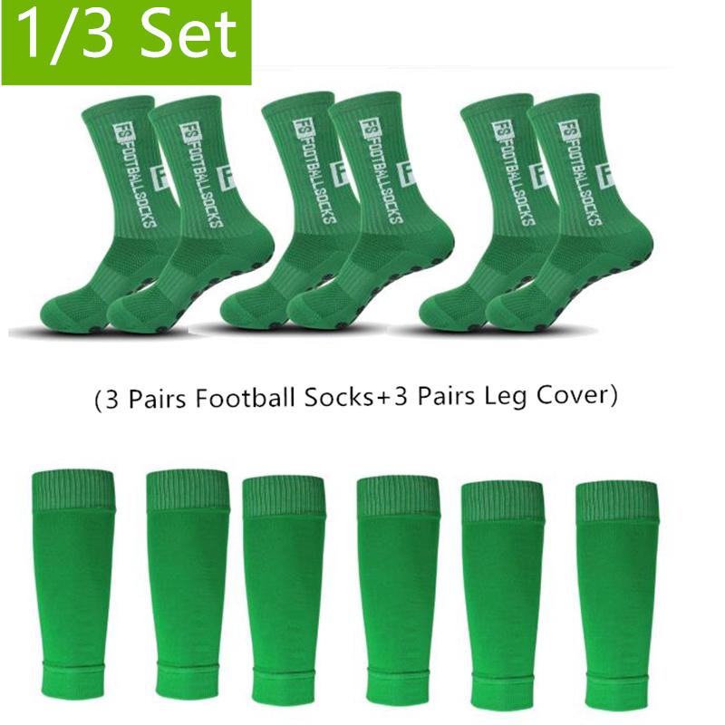 1/3 Set Hochwertige Klebe-Rutschsocken und Beinschutz Fixierte Socken Hochwertige Klebe-Rutschsocken und Beinschu