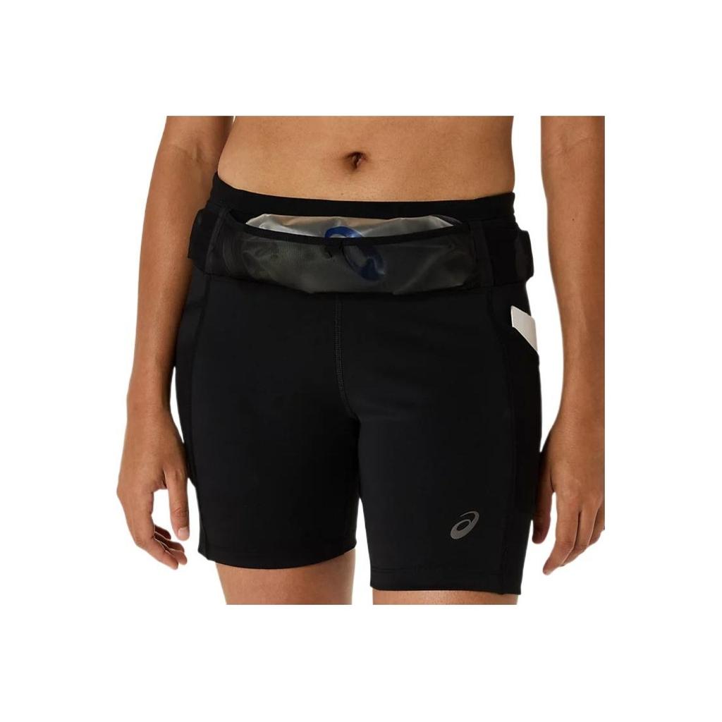 Asics Fujitrail Elite Sprinter Solid Color Quick-Dry Running Shorts Women Shorts Black 2012D204-001