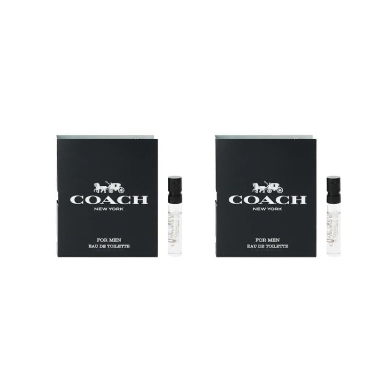 COACH New York Men s Eau de Toilette Sample Size Eau de Toilette EDT 2ml*2 коричневый