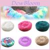 Cozy Plush Round Pet Bed For Dogs And Cats Available In Multiple Sizes And Colors