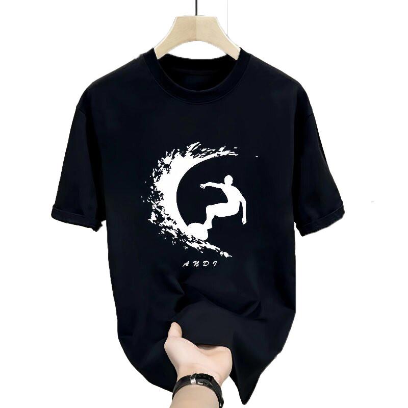 A Must-Have for Summer 100% Cotton Casual T-Shirt Sizes X - 4xl Popular Style Multiple Colors to Choose From