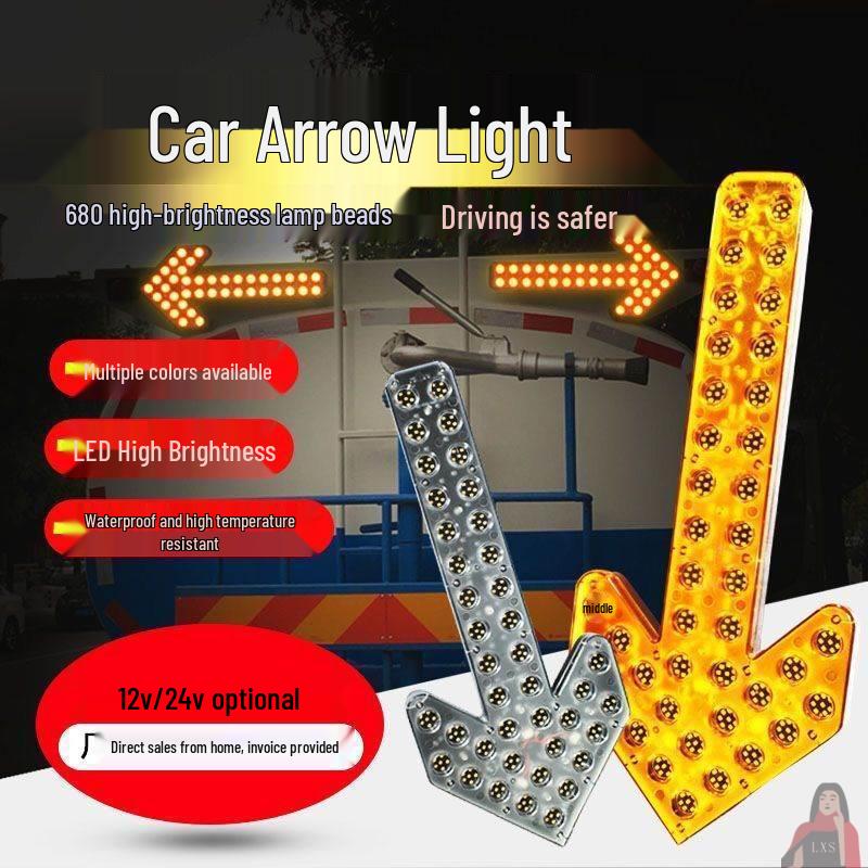 LED Vehicle-Mounted Arrow Guide & Warning Lights for Sprinkler Trucks Vehicle-mounted Controller
