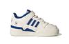 adidas Originals FORUM Low El I Leather Low Top Toddler Shoes White Blue Infant And Toddler FY2546