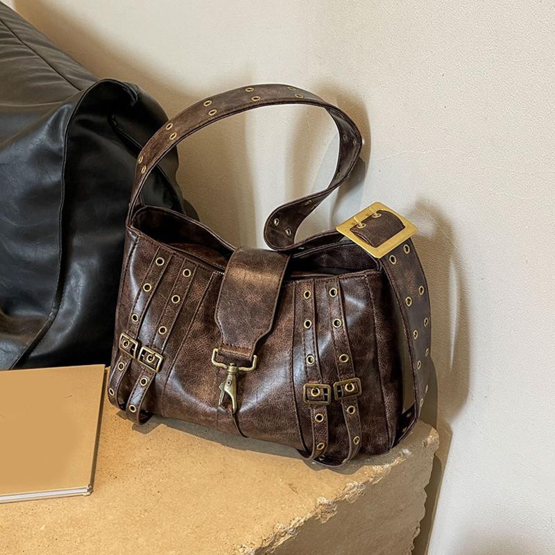 

Yogodlns Модный дизайн Большие сумки-тоут и кошельки Женские сумки через плечо Новые кожаные женские дорожные сумки для покупок Кроссбоди 31x11x21cm кофейный