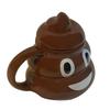 500Ml Funny Poop Cup Novelty Ceramic Cup With Lid Brown Poop Shaped Coffee Cup Hilarious Drinkware Cup Ideal Gifts For Friends