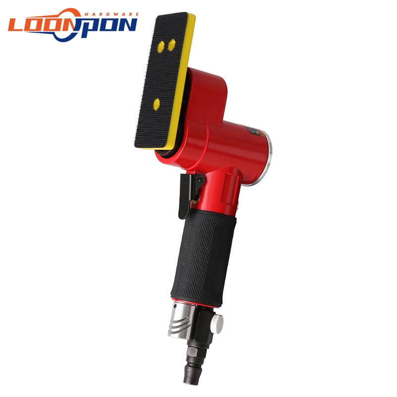 Pneumatic Sandpaper Polisher 15000RPM Triangle Air Random Orbital Sander Machine for Metal polishing