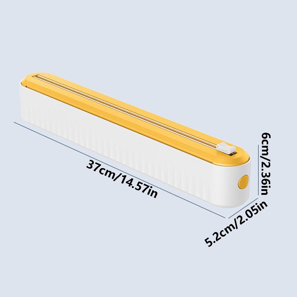 Wall Mounted Cling Film Cutter Box Suction Cup Baking Paper Cutter  Household