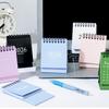 2026 Simple Calendar Small Desk Calendar Creative Coil Calendar Planner Desktop Decoration Office Stationery