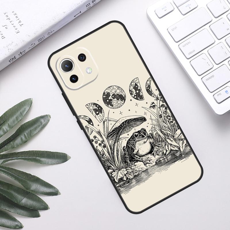 Cute Frog Cartoon Case For POCO F5 X3 X5 Pro F3 F4 GT M5s C40 Back Cover For Xiaomi 13 12 Lite 11T 12T Pro 12X